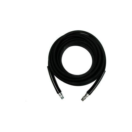 Mtm Hydro 30.0051 Kobrajet 3/8" x 100' 4000PSI Hot/Cold Water Pressure Washer Hose W/MNPT Fittings 30.0051